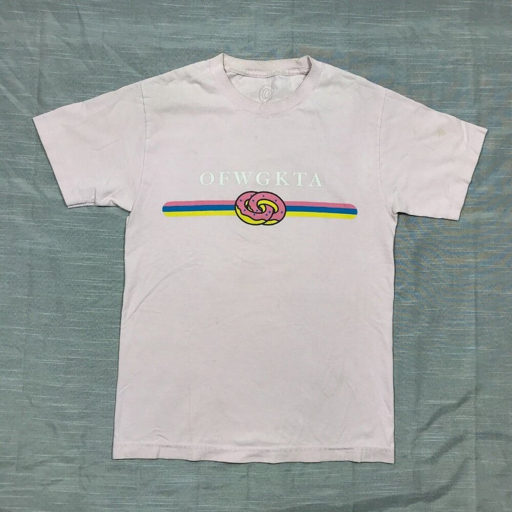 OFWGKTA Off Future Pink Graphic T-Shirt Adult SM Hip Hop Rap Music